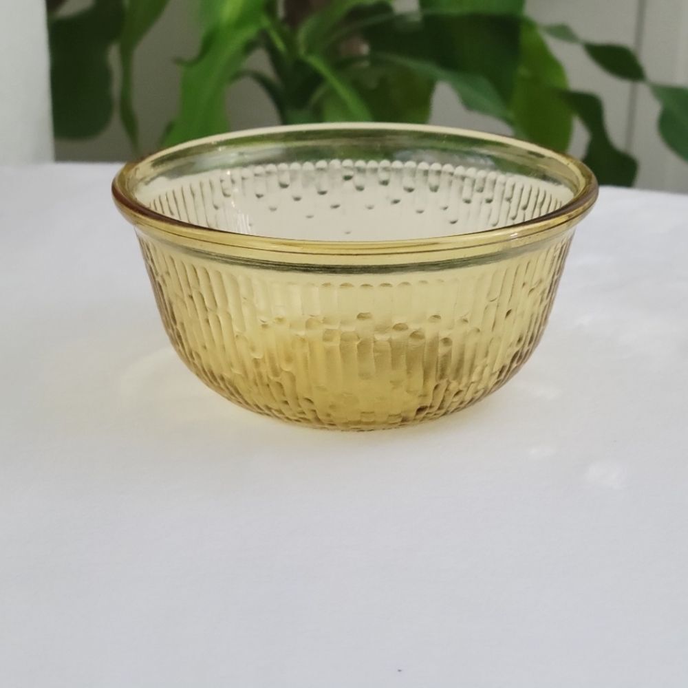 VINTAGE ✨️ Amber Indiana Glass Bowl